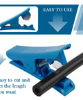 Tube cutter from Six Piece Silicone Vacuum Hose Kit With 4.9 Ft Of Flexible Vacuum Lines And Tube Cutter