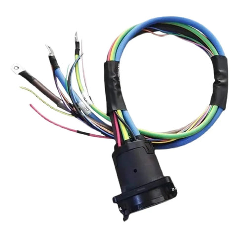 Badass Road Ready Heavy Duty Ev Charger Adapter equipped with sleek sealed DC fast charging conversion cable with wires.