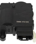 Heavy Duty Heating Blend Door Actuator Replacement For Nissan Sentra Juke Leaf And Cube, black 5-pin motor with mounting features.