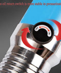 Close-up of oil return switch on 20 Ton Hydraulic Puller Kit With Wheel Bearing Separator And Crankshaft Pulley Puller Dual Jaw And Triple Jaw Options