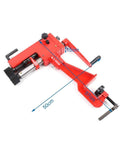 Bead Roller Machine For Sheet Metal Work Manual Flare Tool With 6 Dies Adjustable Gap Rotary Bead Former side view dimensions