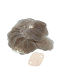 100 Pack TO 3 Mica Insulation Pads Oval Sheets For TO 3 Gold Sealed Tubes 43x30x0.12mm High Temperature Up To 700C Faster Heat Transfer.
