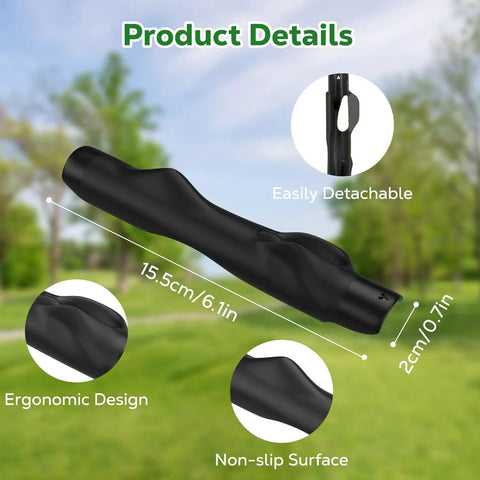 Two Pack Golf Grip Trainer Aids For Proper Hand Position And Muscle Memory Practice Tool with ergonomic design and measurements