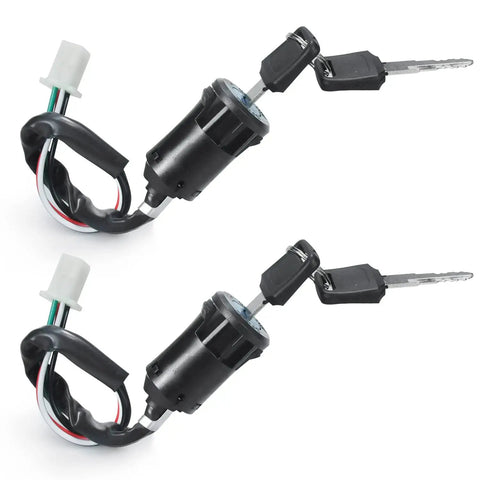 Ignition Starter On Off Switch Key for 50cc to 250cc Chinese ATVs Dirt Bikes Go Karts Mopeds Scooters and Quad Bikes