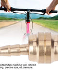 10 Piece Copper Alloy CNC Machined Bike Hydraulic Brake Hose Kit With Olive Connectors against bike handlebars