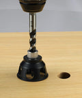 Pro Grade Drill Punch Locator And Vertical Drill Press Jig with 90 Degree Hole Positioning Kit for Woodworking on wood surface