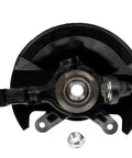2 Piece Front Steering Knuckles And Wheel Bearing Hubs Assembly For 2001 2002 Honda Civic Replacement Kit with OEM grade cast iron