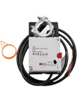 Rock Solid Damper Actuator Burner Servo Motor Fits 227CS 024 Series Replaces 110 117 And 109 Models with wiring and parts.