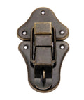 Antique Iron Hasp Lock For Vintage Jewelry Boxes And Furniture Clasp Catch Latch Hardware 95x52mm Sturdy Metal Lock
