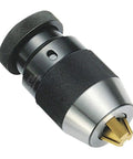Heavy Duty Keyless Drill Chuck 1/64 To 1/2 Inch Clamping Range With JT33 Mount And Titanium Jaws, Precision Ground.