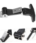 Two Pack Built Tough Flexible Rubber Draw Latches For Tool Boxes Coolers And Carts Heavy Duty Rubber Latch Handles close-up view