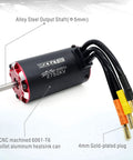 Sensored 3670 2750KV Brushless Motor For 1 by 10 RC Cars 4 Pole Design High Torque Performance Temperature Resistant Sensor Motor
