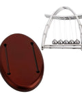 Newton's Cradle Desk Toy For Home Office Stress Relief With Metal Balance Balls Pendulum Demonstrating Momentum And Energy