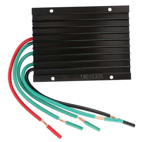 Off Grid Wind Turbine Controller For 12V To 24V Systems, 300W To 600W Regulator With Battery Charging, IP67 black casing with wires