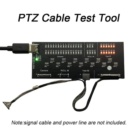 Gimbal Signal Cable Tester Kit For Mini 3 Pro, Mini 3, And Mini 4 Pro Drones PTZ diagnostics tool with LED indicators