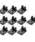Infrared Photoelectric Sensor Module 10 Pack 5V DC For LM393 Compatible DIY Kit arranged in grid format