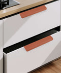 Two Finger Edge Pulls Concealed Drawer Handle with Screws for Cabinets and Furniture Aluminum Durable Rust Resistant Hardware