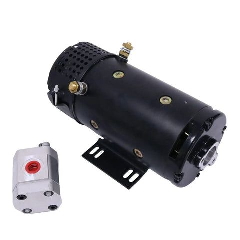 24V Hydraulic Pump Electric Motor Replacement For Skyjack SJIII Scissor Lift Units 161936 161937 Zero Drama Install And Straight Shooter Power Delivery For Your Job Site Fleet