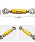 Gold Gear Shift Linkage Assembly For Harley Street Bob FXBBS 114 2021 2024 And Low Rider S FXLRS 114 2020 2024 Replacement For 33600125 Built Tough With Anodized Aluminum And Zinc Plated Ball Socket Bearings For Ultra Smooth Easy Gear Shifts, 127mm x 24mm