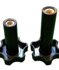 Black M10 Plastic Screw Nuts And Spacers For Soft Serve Ice Cream Machines Hassle Free Swap Replacement Parts heavy duty nylon fasteners.