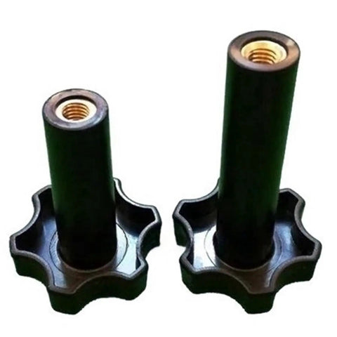 Black M10 Plastic Screw Nuts And Spacers For Soft Serve Ice Cream Machines Hassle Free Swap Replacement Parts heavy duty nylon fasteners.