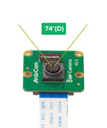 Raspberry Pi Camera Module V2 8MP IMX219 For Pi 5 And Pi Zero Plug And Play Cam Upgrade showing front view with 15cm FFC cable