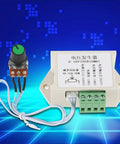 Adjustable 0 To 10V Analog Output Voltage Generator Module for PLCs and Microcontrollers, plug and play, front view