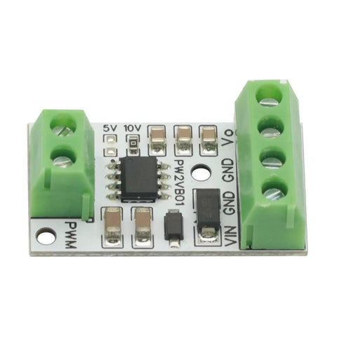 Plug And Play PWM To DAC Converter With 0 To 10V Analog Output For Arduino Mega 2560 Raspberry Pi ESP32 NodeMCU PLC And Other Microcontrollers