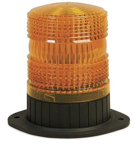 Heavy Duty Class 3 Renegade Strobe Beacon Slick Amber Dome No Nonsense Double Flash Rig Built Tough For Maximum Roadway Visibility Featuring 12 48 Volt Dc Power Rock Solid Half Inch Pipe Mount And Totally Weathersealed Housing For Any Crew