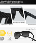 Polarized Sunglasses For Men With UV400 Protection, Lightweight And Durable, Built For Driving, Fishing, And Golf, Clear Vision