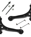Solid Front Steering And Suspension Kit For Honda 1999 To 2001 with control arms, ball joints, and sway bar links.