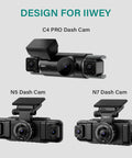 N5, N7, and C4 Pro Dash Cams compatible with Hard Wire Kit For Dash Cams N5 N5 Pro N6 N7 C3 Pro C4 Pro Q7 N9 12V To 24V Input 5V 3A Output
