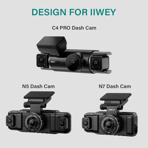 N5, N7, and C4 Pro Dash Cams compatible with Hard Wire Kit For Dash Cams N5 N5 Pro N6 N7 C3 Pro C4 Pro Q7 N9 12V To 24V Input 5V 3A Output