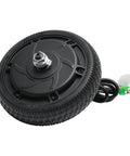 Hub motor wheel with 6.5-inch road tire, 24V 250W brushless unit and wiring