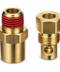 Brass Manifold And Block Drain Plug Kit For Marine Engines Universal Fit With Mercruiser OMC Volvo Penta And Many Other Brands