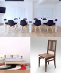 No Fuss Four Pack Heavy Duty Mending Plates Stainless Steel Straight Brackets Rock Solid Furniture Connectors With Screws, wooden chair in modern room
