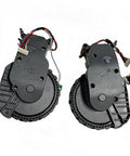 Left And Right Replacement Wheel Set For Master S Robot Vacuum, black side caster roller assembly, front view