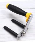 Rock Solid Two Piece Gypsum Board Lifter And Ceramic Tile Glass Carrier Pair With Adjustable Angle Handles for easy lifting.