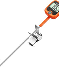 Digital Candy Thermometer With 10 Inch Probe And Pot Clip Instant Read Thermometer With Pro Grade Big LCD For Candy Making
