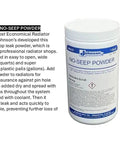 Stop Leak Powder for Aluminum Radiators Heavy Duty Radiator Sealant for Cooling Systems jar