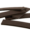 Heavy Duty 1 Inch By 4 Inch Felt Furniture Sliders For Hard Surfaces Self Adhesive Pads To Move Beds Sofas And Dressers Brown Set