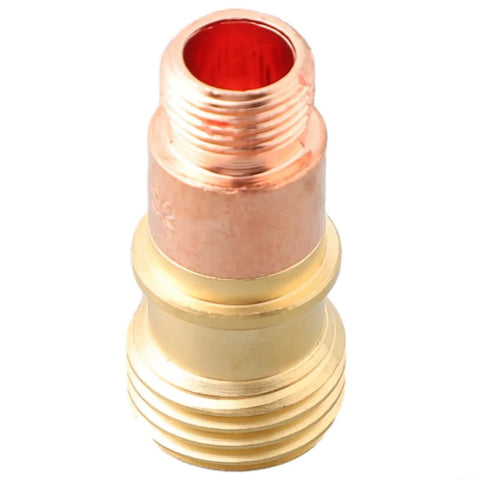Brass TIG Torch Collet Body For Stubby Gas Lens Connector, Pro Grade Welding Part With Superior Heat Resistance And Optimized Gas Flow For Smooth, Consistent Welds And Easy Setup, 2.4mm brass