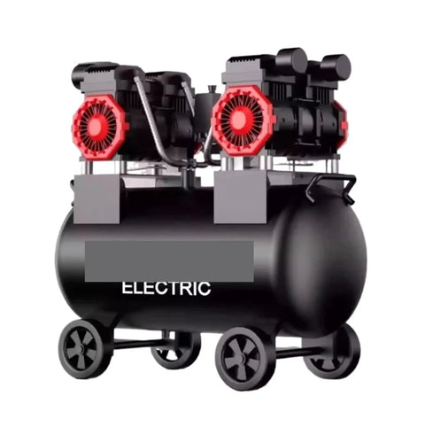 Top Rated Silent Air Compressor 220V Portable Oil-Free Mini Industrial Air Pump Small Quiet Air Pressure Machine For Workshop And Hobby Projects Reliable And Easy To Use