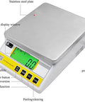 Digital Precision Lab Scale Ten Kilogram 0.1 Gram With 13 Unit Conversions For Quick Weighing And Counting On A Tabletop Electronic Balance A True Workhorse For Research And Industrial Use