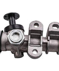 Close-up view of Heavy Duty Golf Cart Steering Gear Assembly Replacement For Electric Carts 601500 618329 Delivers Smooth Steering Quiet Operation Easy Install And Beefed Up Durability For Any Golf Cart showing beefed-up gears.