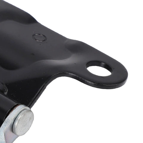 Close-up of Rock Solid Tailgate Hinge Replacement Pair High Strength Steel with mounting hole for direct fit installation.