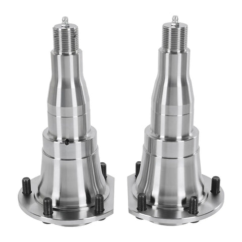 Ez Lube Trailer Spindle 42 With 5 Bolt Flange For 5200 To 7000 Lb Trailer Axles Replaces SP466 Fits Bearing Kits 2 Pack