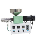 Heavy Duty Single Screw Extruder For Cranking Out 3D Printer Filament With A One Inch Barrel And Sixteen To One Ratio, showing compact design.