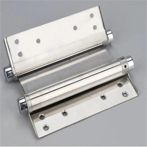 Two Pack Stainless Steel Butt Hinges For Cabinets And Drawers, 3 Inch, Includes Screws, Beefy Door Hinge Set for Indoor Use
