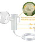 Low Noise Cat Nebulizer Cup With Inhaler Mask Kit for Cats Pups and Small Dogs Adjustable Nebulizer Pet Oxygen Mask 2 Meter Oxygen Tube